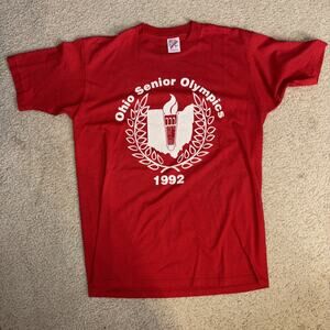 1992 Senior Olympics Ohio T-shirt Medium Single Stitch 20x27